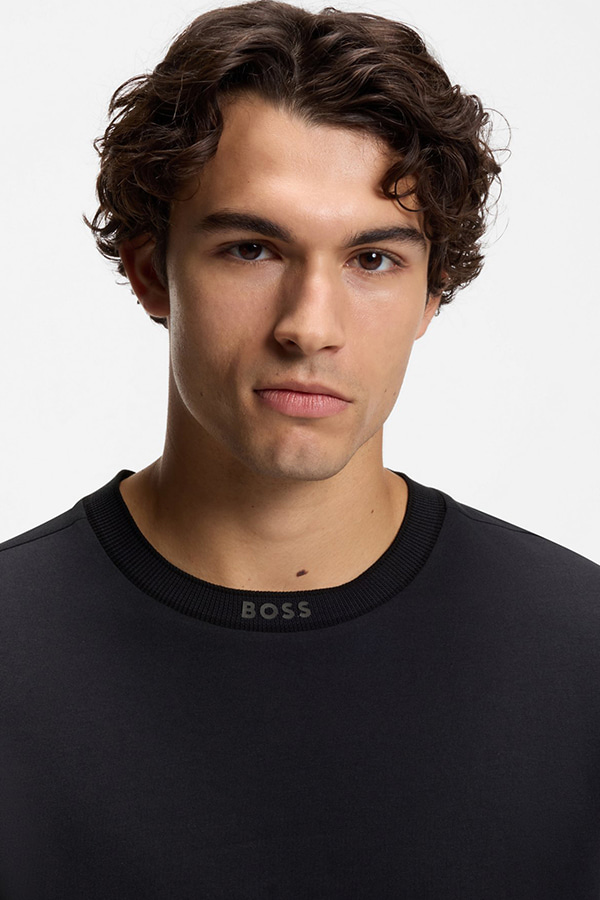 ΜΠΛΟΥΖΑ T-SHIRT BOSS - 402 ΜΠΛΕ